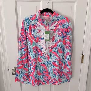 Lilly Pulitzer Womens UPF 50+ Skipper Popover